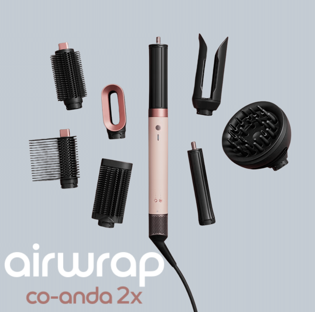 Dyson Airwrap Co-anda 2× multi-styler with all attachments