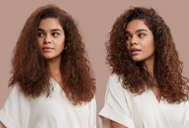 Dyson Airwrap styling natural curls without heat damage
